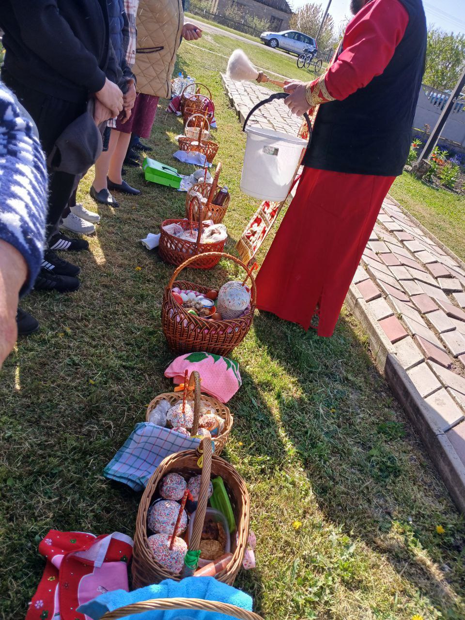 Христос воскресе: пасхальное богослужение прошло в селе Ольгино Горностаевского муниципального округа..