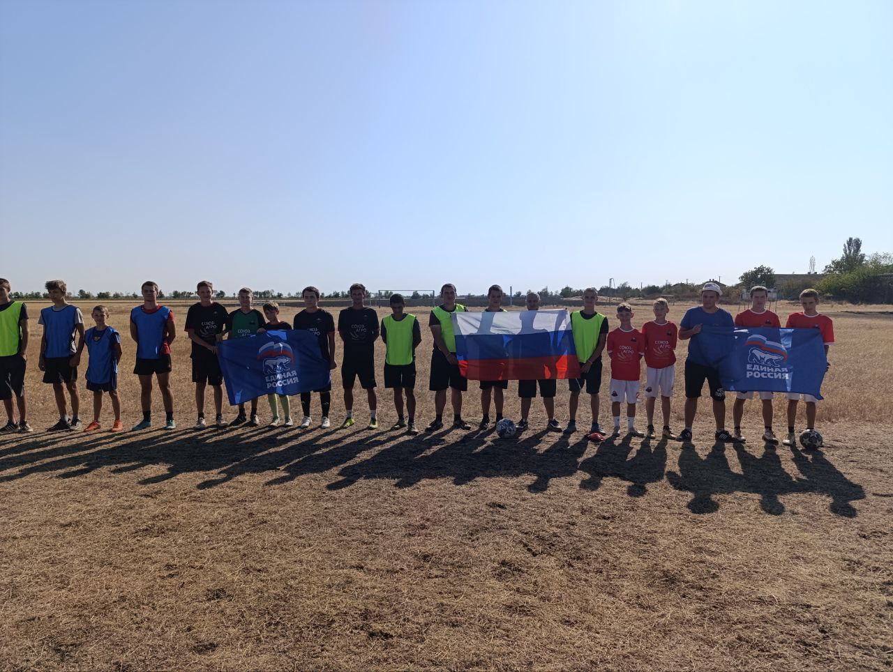 В Горностаевском муниципальном округе стартовал открытый чемпионат по мини-футболу среди любителей приученный Году Защитника Отечества!.